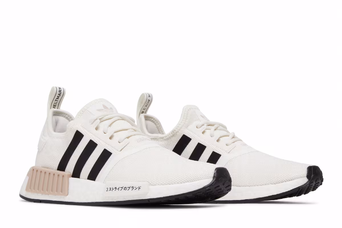 adidas Women's NMD_R1 White Black, view 9