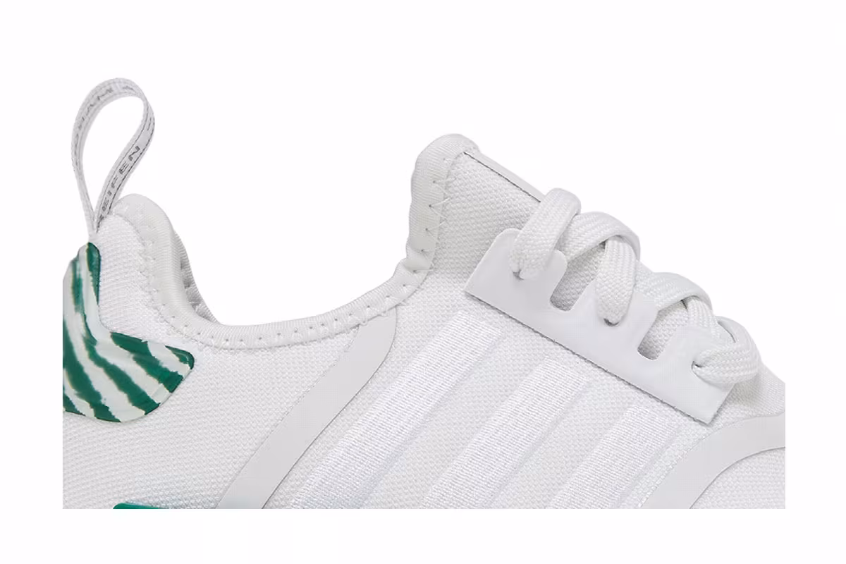 Adidas Women's NMD_R1 White Dark Green, view 3