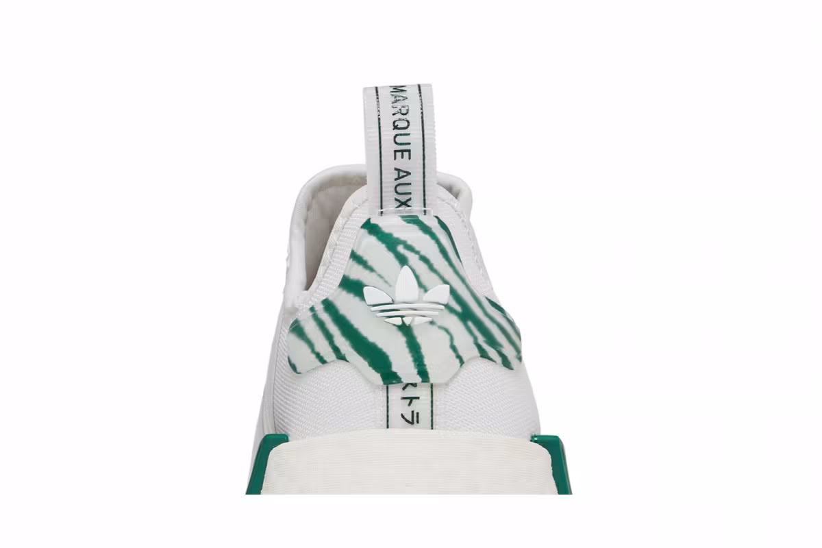 Adidas Women's NMD_R1 White Dark Green, view 8