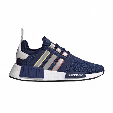 Adidas NMD_R1 J 'Dark Blue Silver Metallic'
