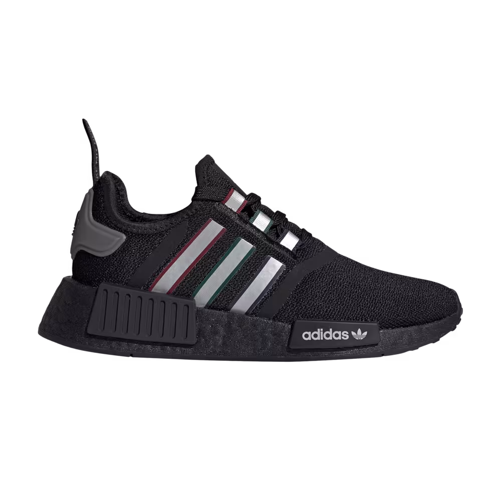 Adidas NMD_R1 J Black Silver Dawn