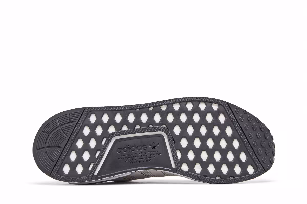 Adidas NMD_R1 Double Grey Black, view 5