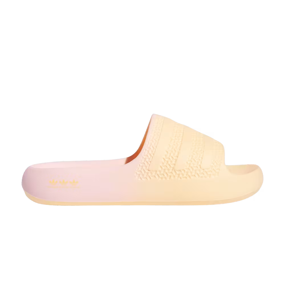 Adidas Women's Adilette Ayoon Slide Acid Orange Pink
