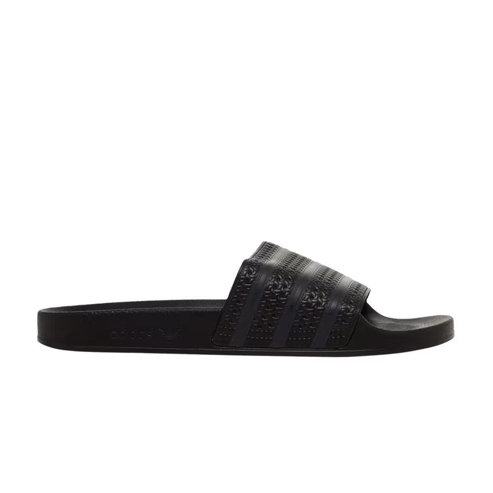 Adidas Adilette Slides Black Carbon