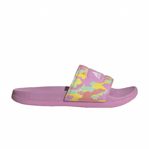LEGO x adidas Adilette Slide J 'Digi Camo - Bliss Orchid'