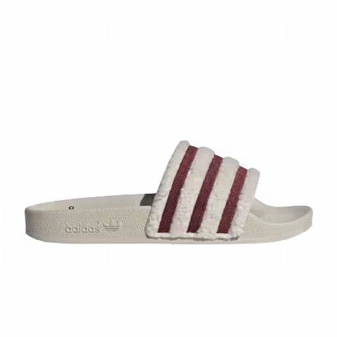 Adidas Wmns Adilette Slide 'Aluminium Shadow Red'