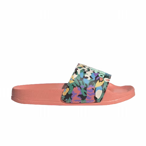Adidas Adilette Shower Sandal J 'Floral Camo'
