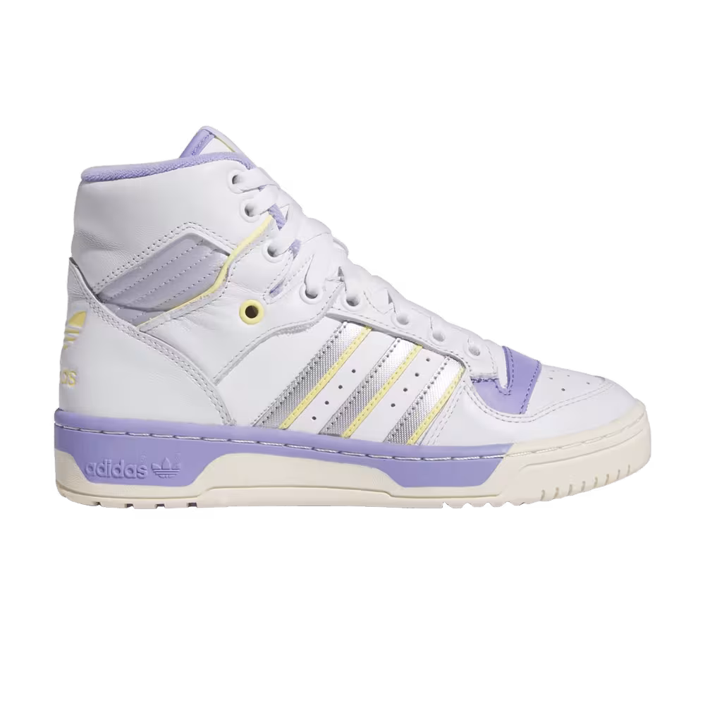 Adidas Women's Rivalry High White Silver Lilac