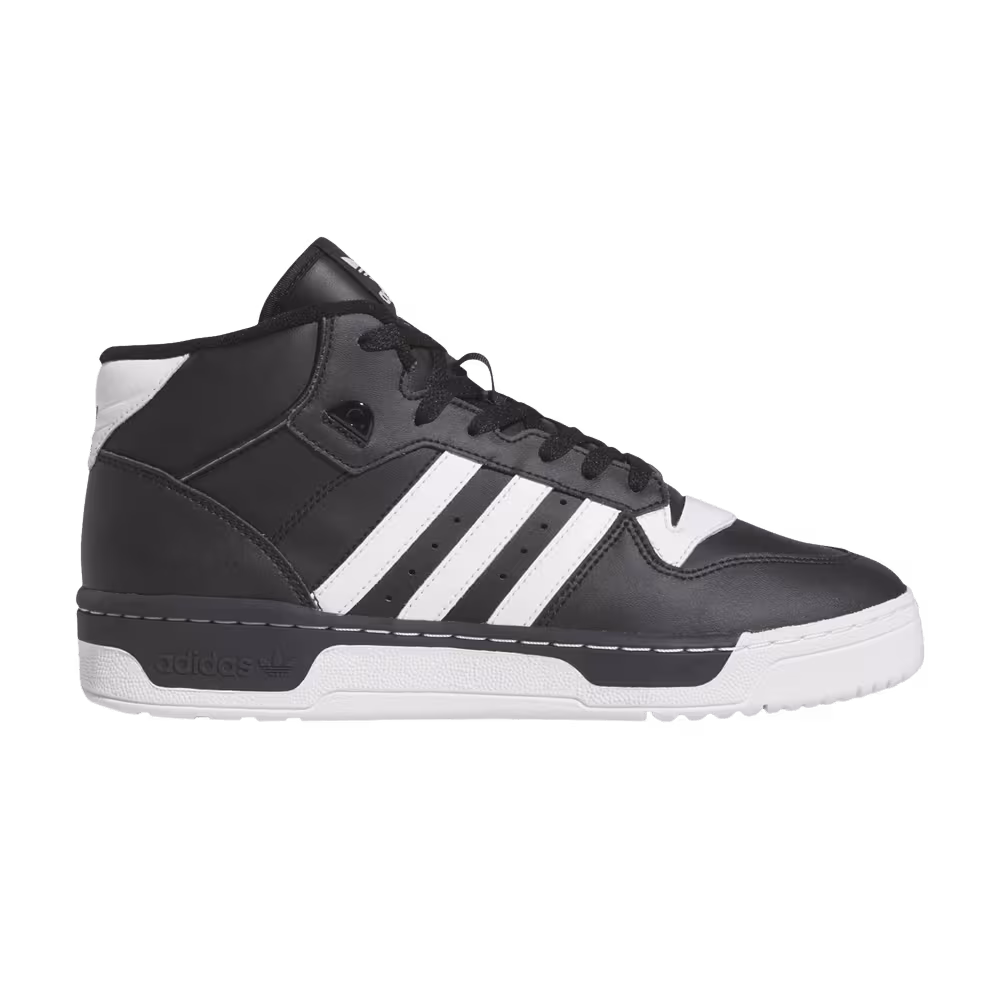 Adidas Rivalry Mid Black White