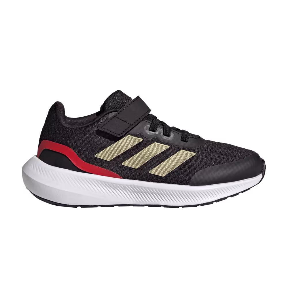 Adidas Runfalcon 3.0 J Black Gold Metallic