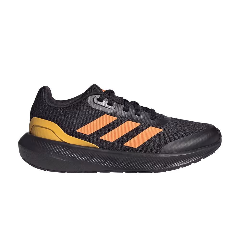 Adidas Runfalcon 3 J Black Screaming Orange