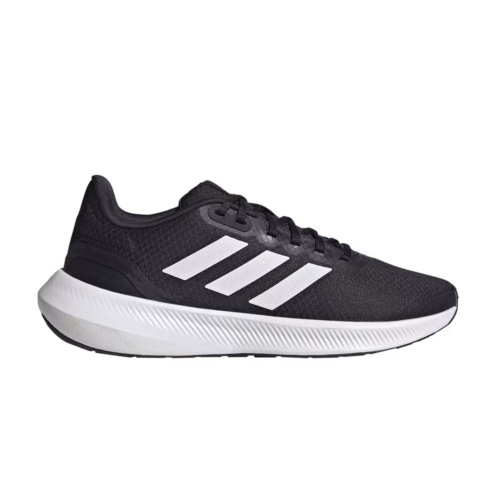 Adidas Women's Runfalcon 3.0 Wide Black White