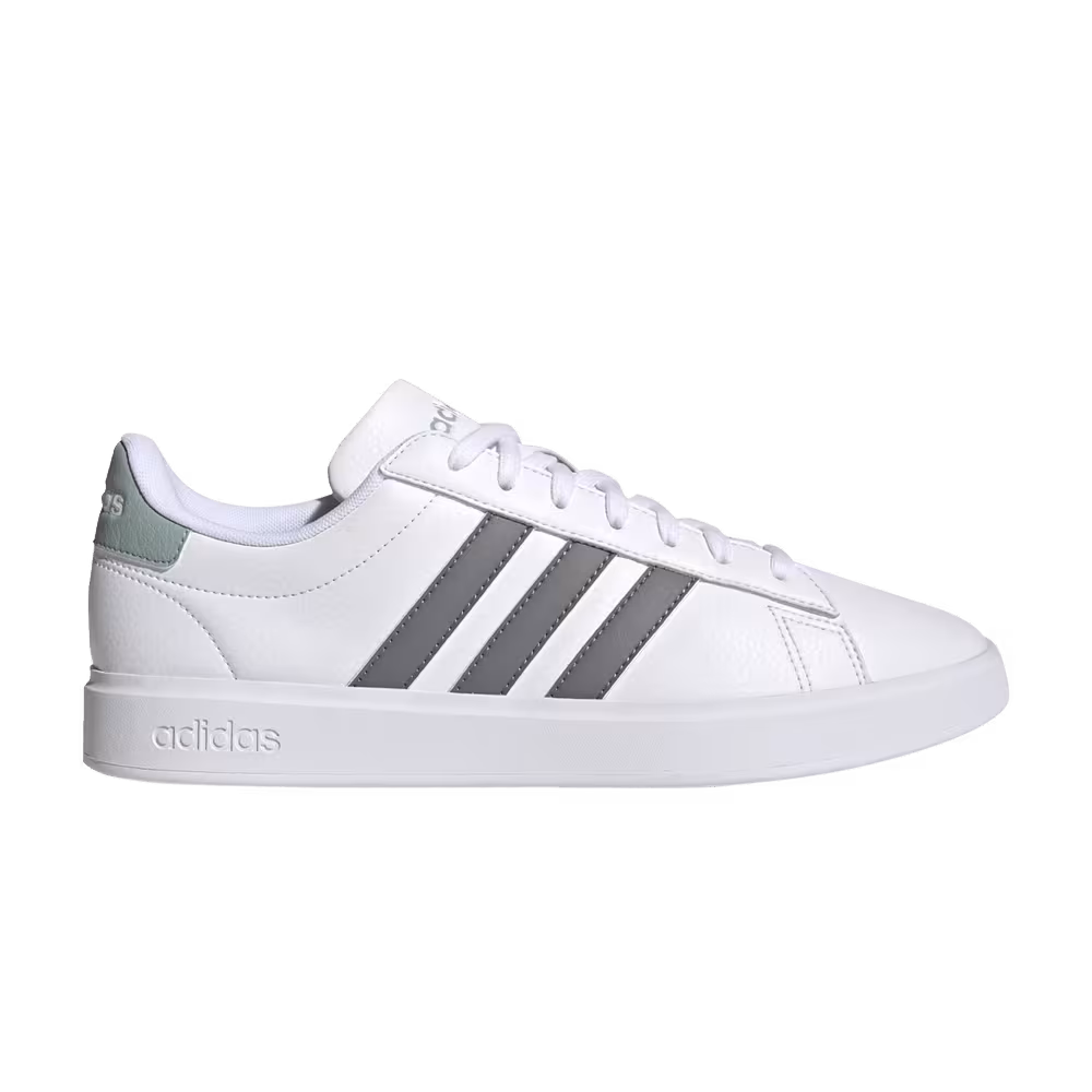 Adidas Grand Court White Grey Mint