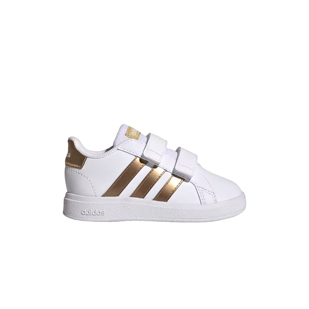 Adidas Grand Court I White Matte Gold
