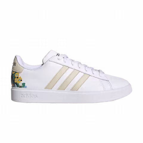 Adidas Wmns Grand Court Cloudfoam 'Floral Heel'