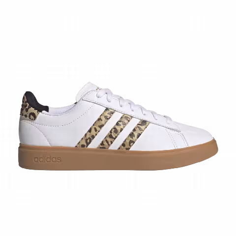 Adidas Wmns Grand Court Cloudfoam 'Leopard'