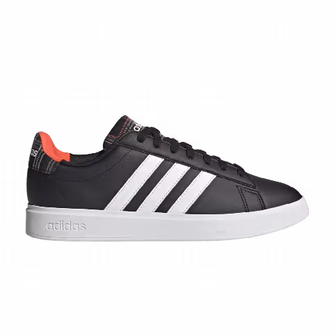 Adidas Grand Court Cloudfoam 'Black Plaid'