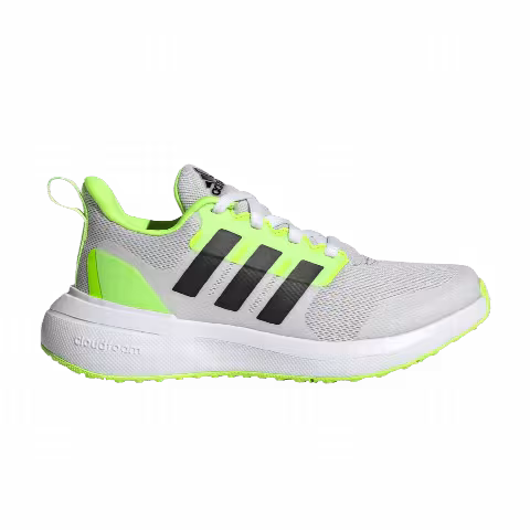 Adidas FortaRun 2.0 Cloudfoam Little Kid 'Grey Lucid Lemon'