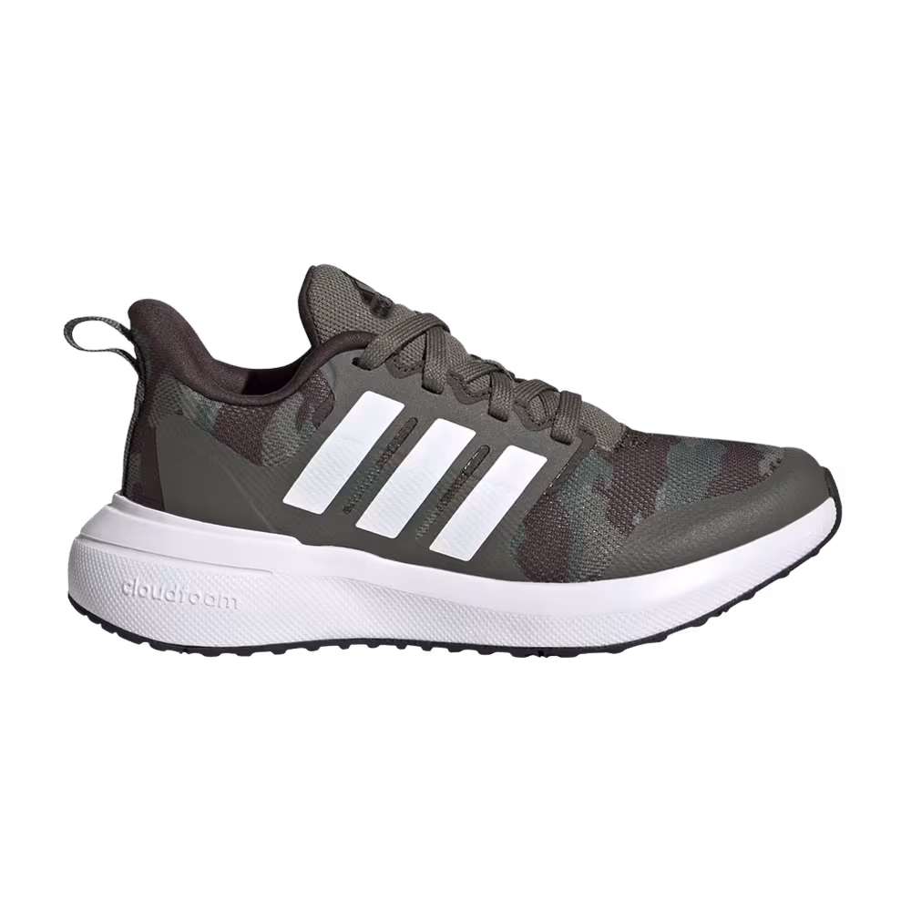 Adidas FortaRun 2.0 Cloudfoam Sport Big Kid Olive Strata Camo