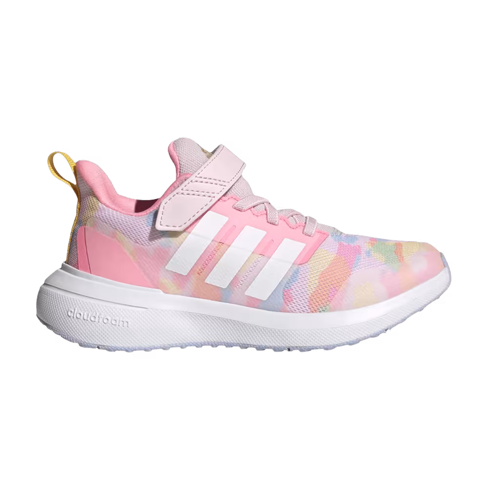 Adidas FortaRun 2.0 Cloudfoam EL Little Kid Clear Pink Camo