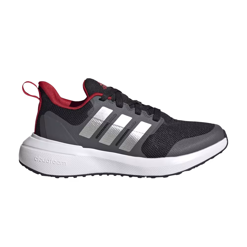 Adidas FortaRun 2.0 J Black Silver Red