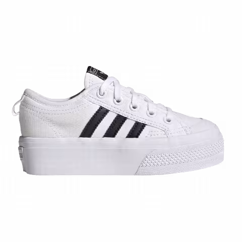 Adidas Nizza Platform J 'White Black'