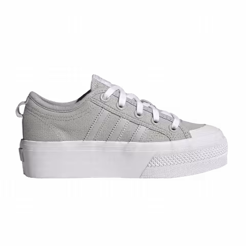 Adidas Nizza Platform Big Kid 'Grey White'