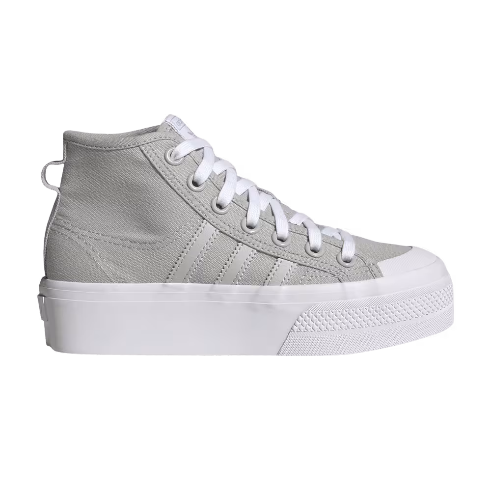 Adidas Nizza Platform Mid J Grey