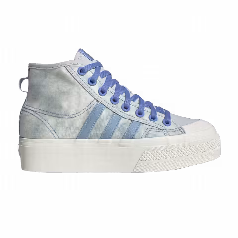 Adidas Wmns Nizza Platform Mid 'Acid Wash - Blue Fusion'