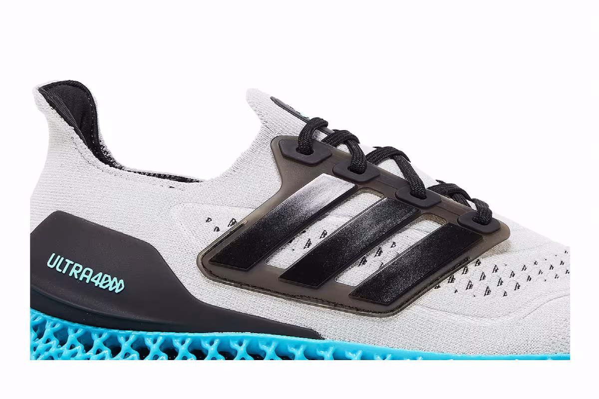 adidas Ultra 4DFWD Wonder Silver Lucid Cyan, view 3