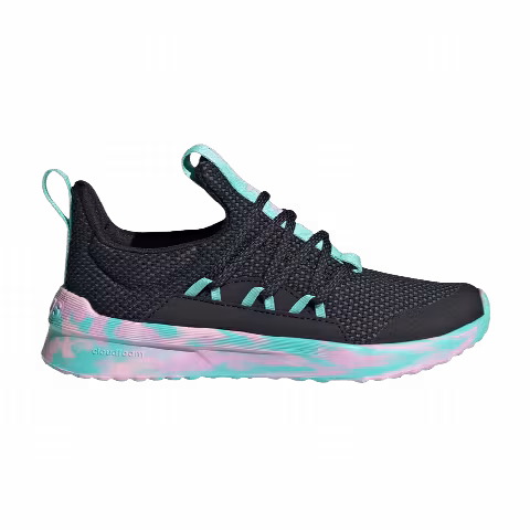 Adidas Lite Racer Adapt 5.0 J 'Black Flash Aqua Camo'