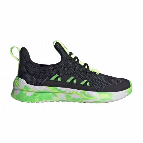 Adidas Lite Racer Adapt 5.0 J 'Black Lucid Lemon Camo'