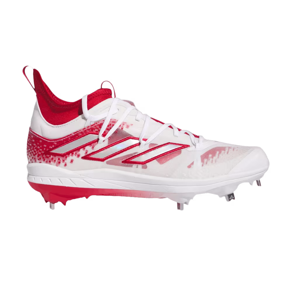 Adidas Adizero Afterburner 9 NWV White Team Power Red