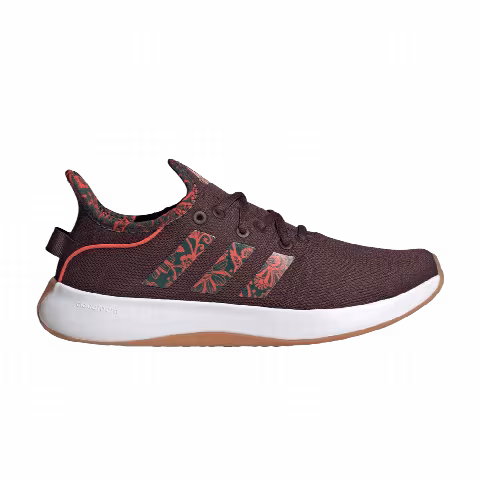 Adidas Wmns Cloudfoam Pure 'Floral - Shadow Brown Gum