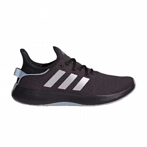 Adidas Wmns Cloudfoam Pure 'Black Silver Metallic'