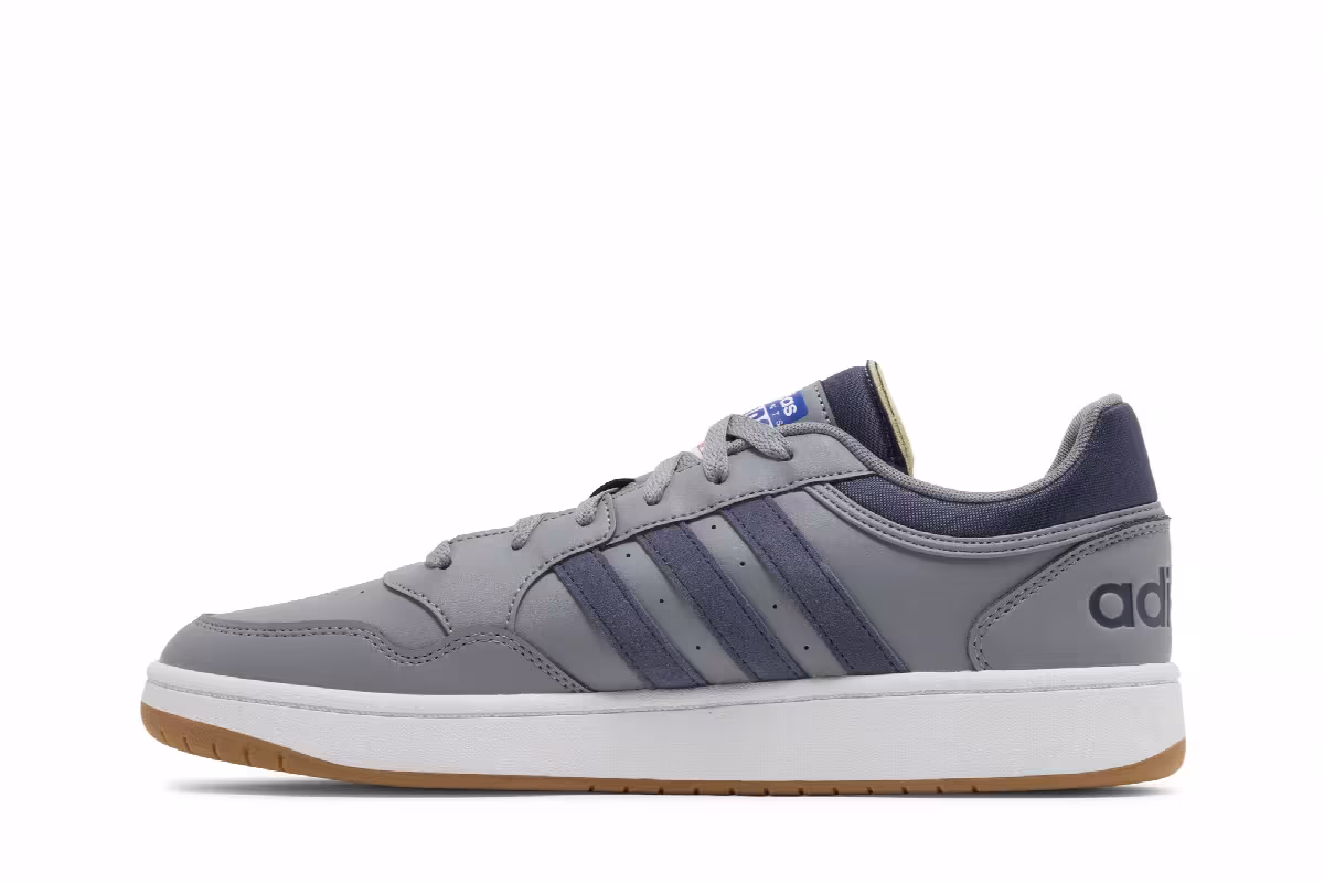 Adidas Hoops 3.0 Low Grey Shadow Navy, view 4