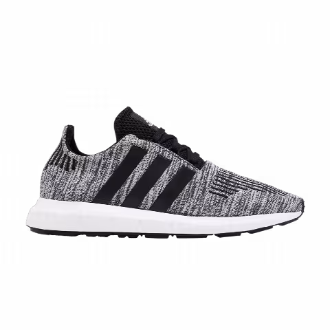 adidas Swift Run 1.0 Big Kid 'Black White'
