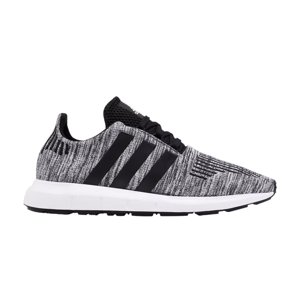 adidas Swift Run 1.0 Big Kid Black White