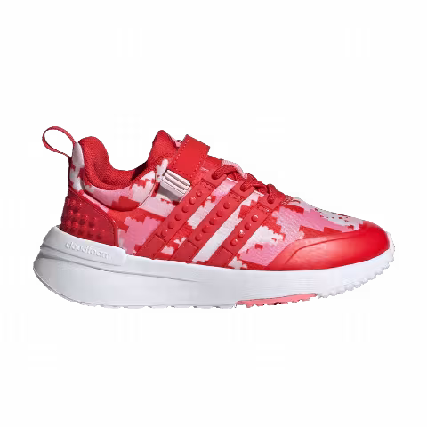 LEGO x adidas Racer TR21 EL Little Kid 'Red Digi Camo'