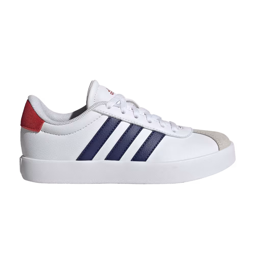 Adidas VL Court 3.0 J White Dark Blue
