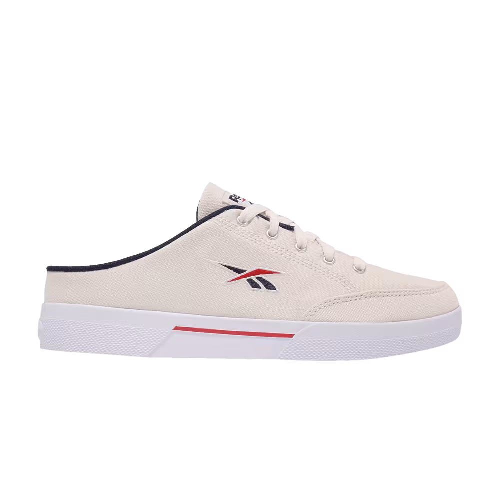Reebok Slice Mule Canvas Ivory White