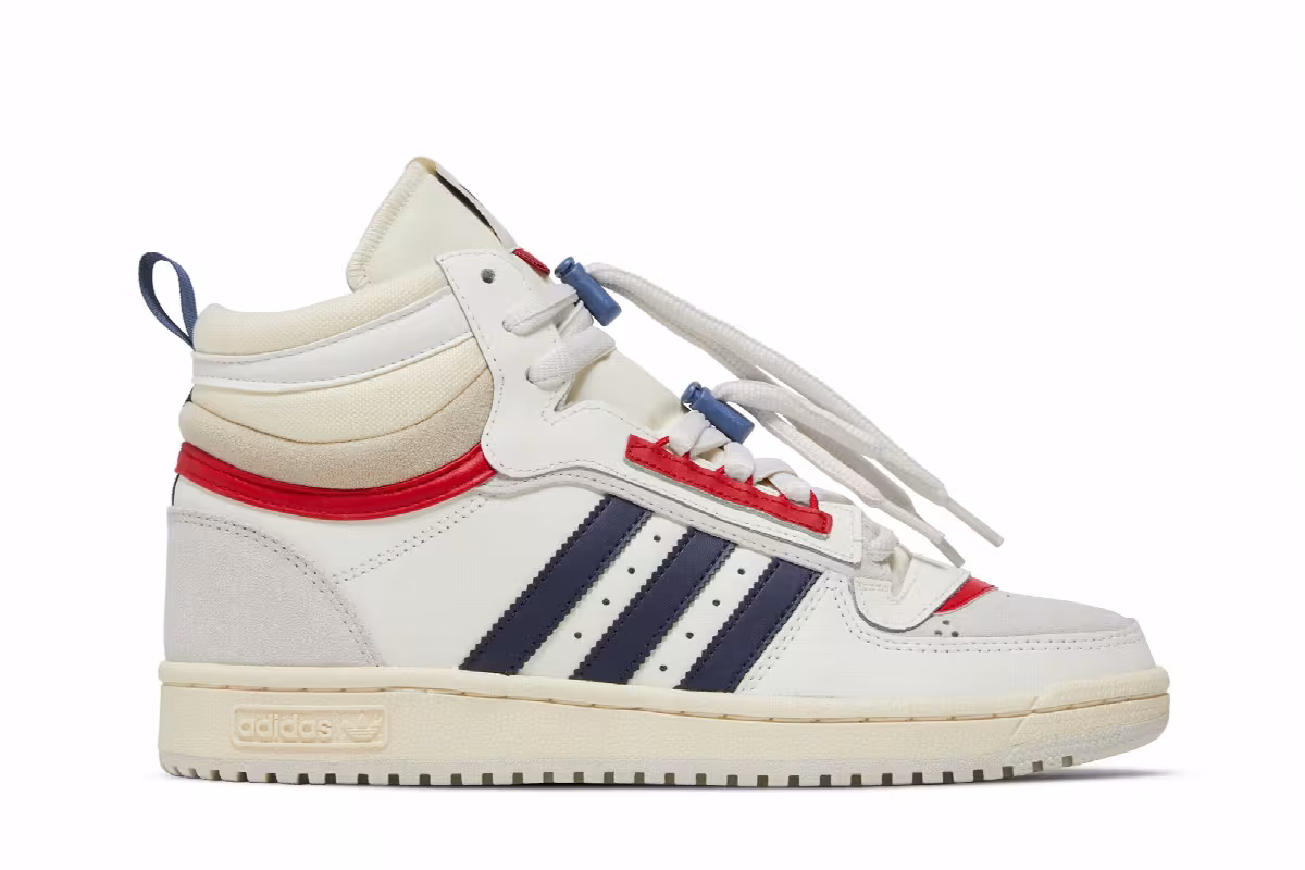 Adidas Top Ten LP White Shadow Navy, view 2