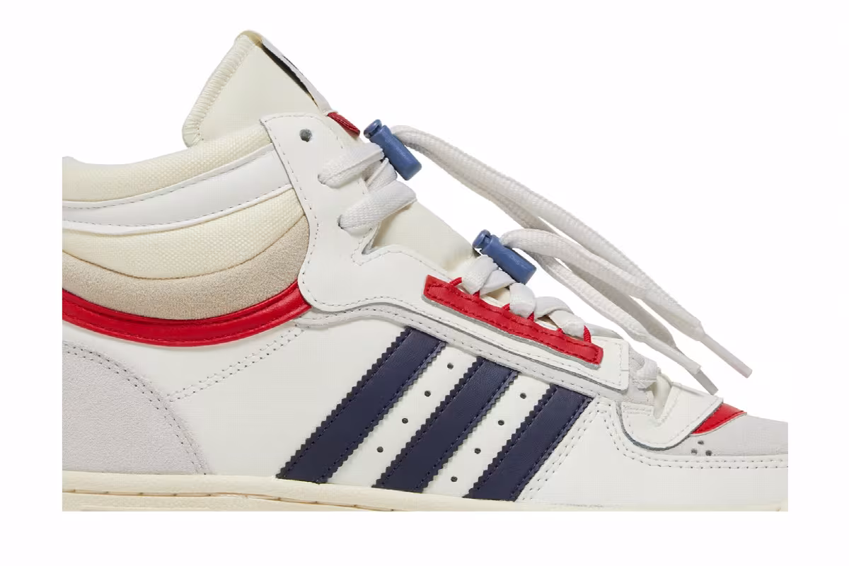 Adidas Top Ten LP White Shadow Navy, view 3