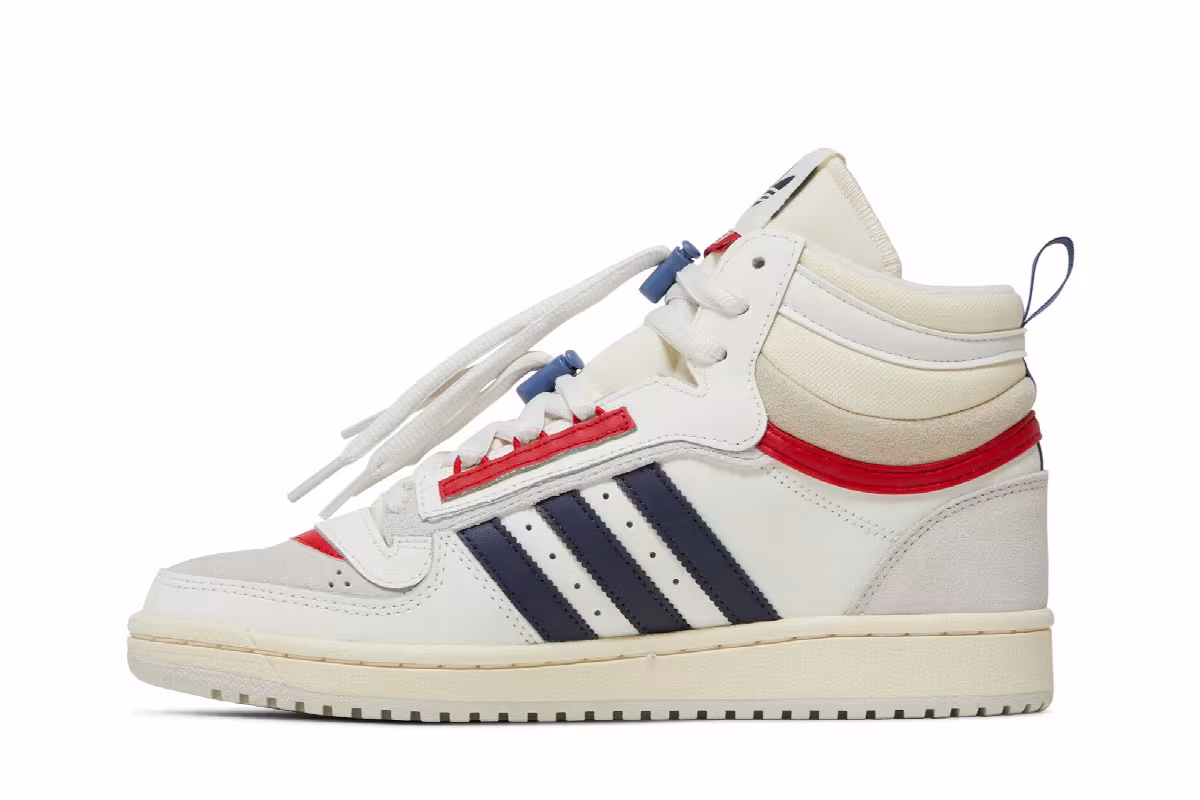 Adidas Top Ten LP White Shadow Navy, view 4