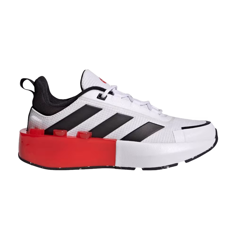 LEGO x adidas Tech Runner J White Black Red