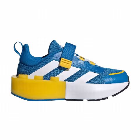 LEGO x adidas Tech Runner EL Little Kid 'Shock Blue Equipment Yellow'