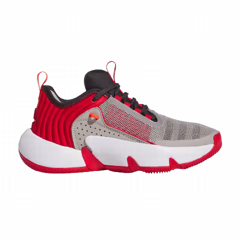 Adidas Trae Unlimited Big Kid 'Metal Grey Better Scarlet'