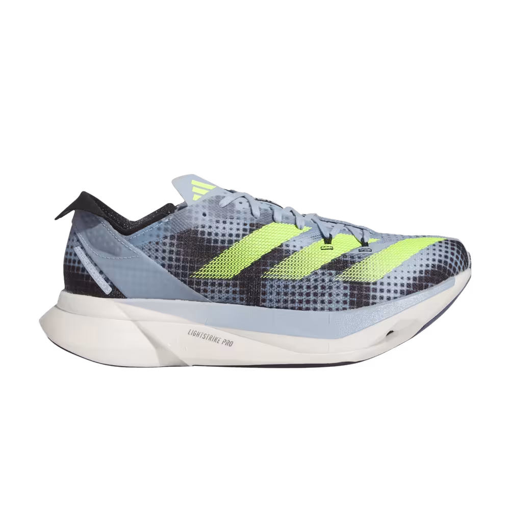 Adidas Women's Adizero Adios Pro 3 Wonder Blue Lucid Lemon