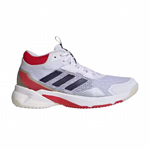 Adidas Wmns Crazyflight 5 Mid Indoor 'White Better Scarlet'