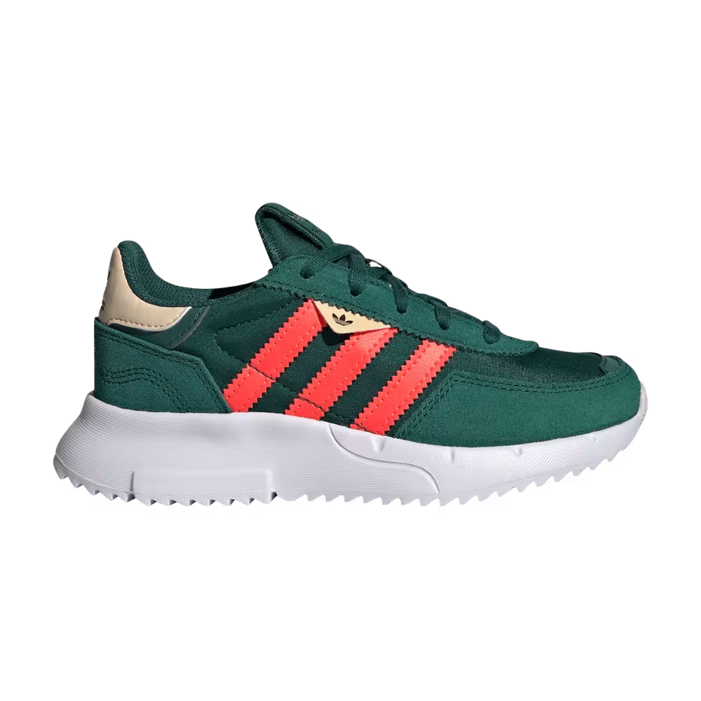 Adidas Retropy F2 Little Kid Collegiate Green Solar Red